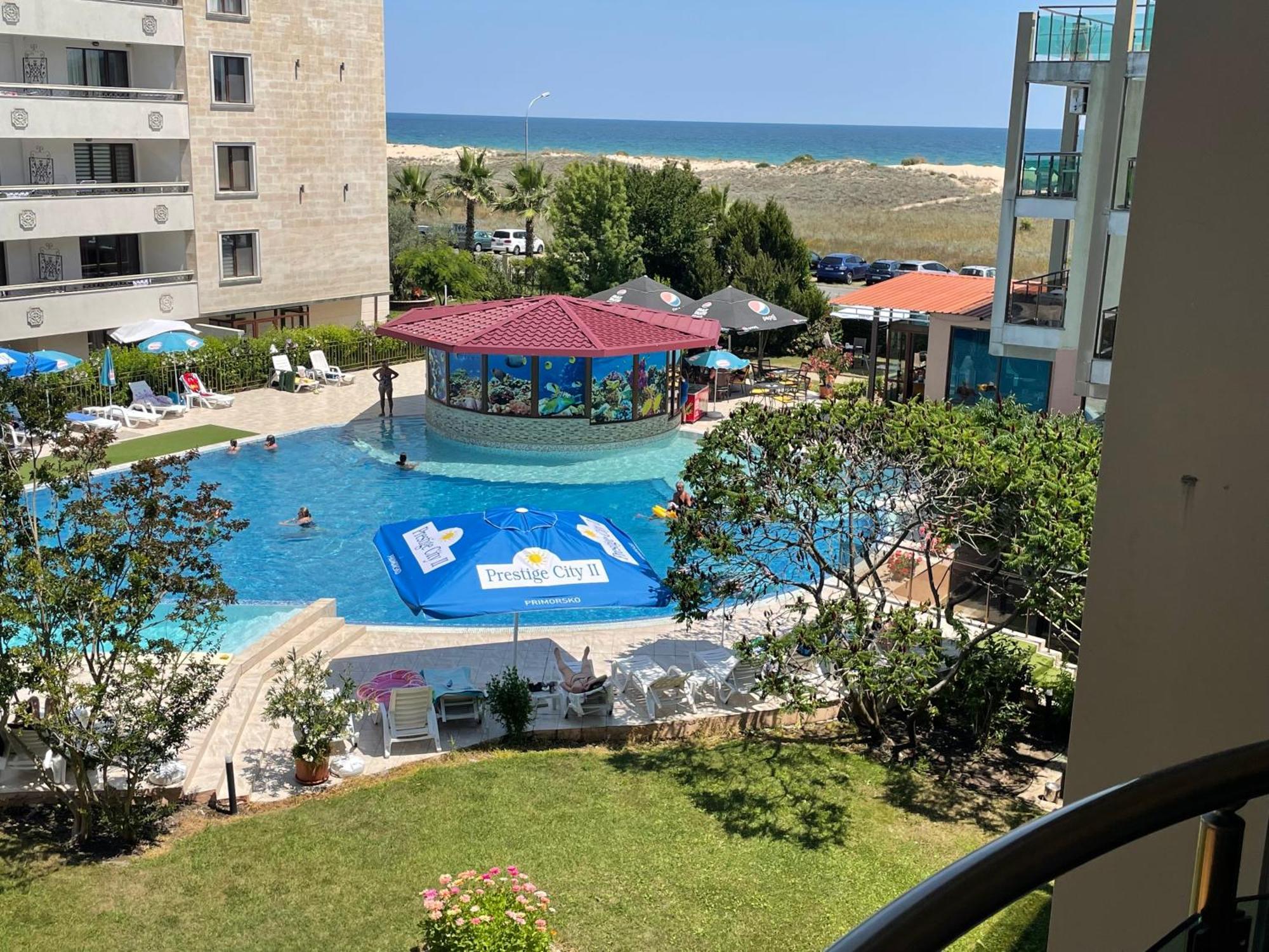 Apart-Hotel Panorama Sea Lux Primorsko Oda fotoğraf